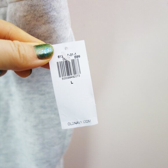 Old Navy Maternity So Comfy Fleece Lined Soft Joggers Light Grey (L) NWT! - Picture 8 of 10